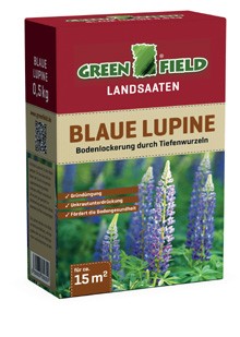 Greenfield Landsaat - Mischung blaue Lupine 500 Gramm