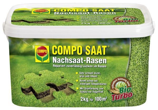 COMPO SAAT Nachsaat-Rasen 2 kg Rasensamen