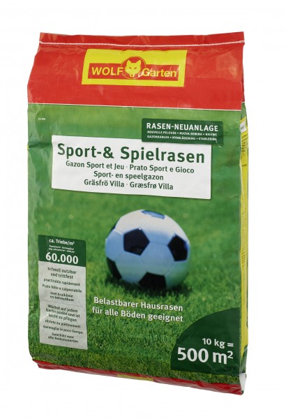 Strapazierfahiger Wolf Garten Lg 500 Sport Und Spielrasen