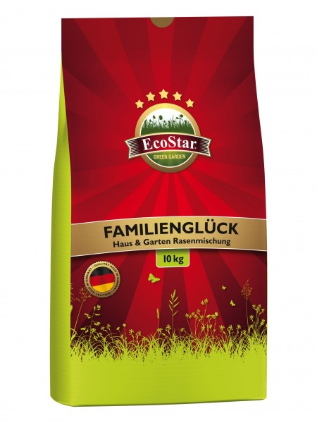Ecostar Rasen Familienglück 10kg Rasensamen
