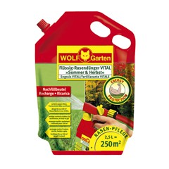 WOLF LV 250 R 2,5 Liter Flüssig-Rasendünger VITAL Sommer und Herbst