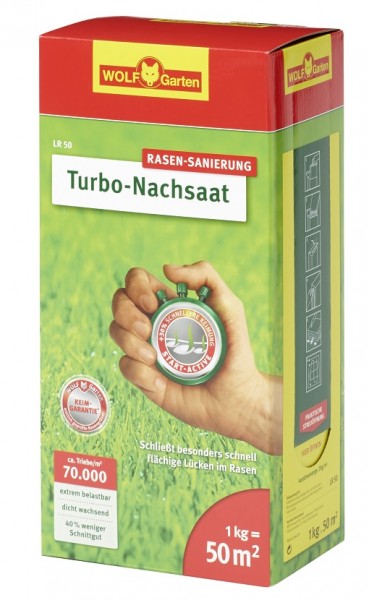 Belastbare 1 Kg Wolf Garten Lr 50 Turbo Nachsaat Fur 50 Qm