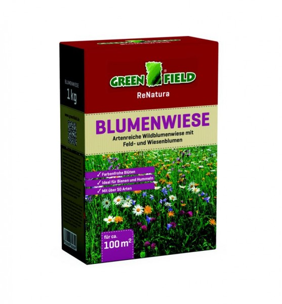 Greenfield Blumenwiese Blumensamen 1 kg