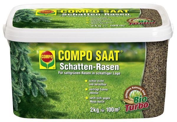COMPO SAAT Schatten-Rasen 2 kg Rasensamen