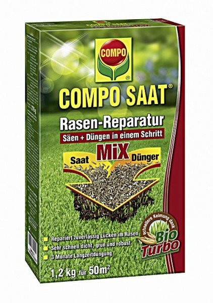 COMPO RasenReparaturMix Samen & Dünger 1,2 kg